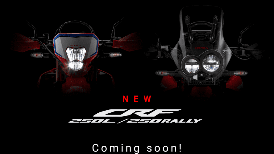 Honda CRF250L CRF250 Rally teaser